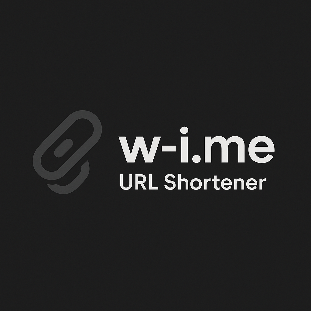 Wime - Advanced URL Shortener for Smarter Links